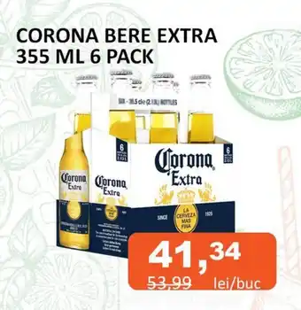 Unicarm CORONA BERE EXTRA 355 ML 6 PACK Ofertă
