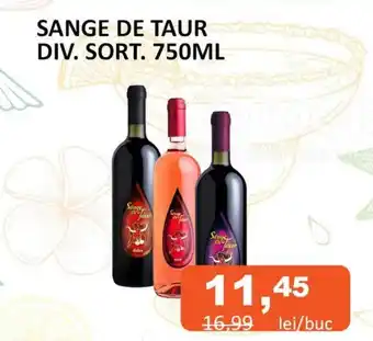 SANGE DE TAUR DIV. SORT. 750ML