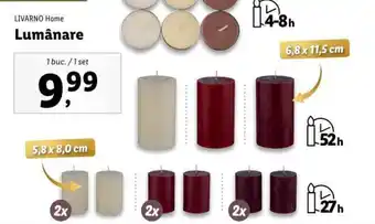 Lidl Lumânare Ofertă