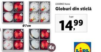 Lidl Globuri din sticlă Ofertă