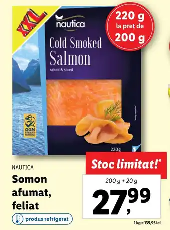 Lidl Somon afumat, feliat Ofertă