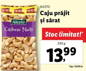 Lidl Caju prăjit şi sărat Ofertă