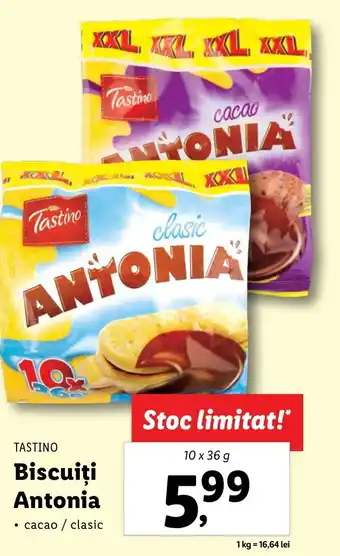 Lidl Biscuiţi Antonia Ofertă