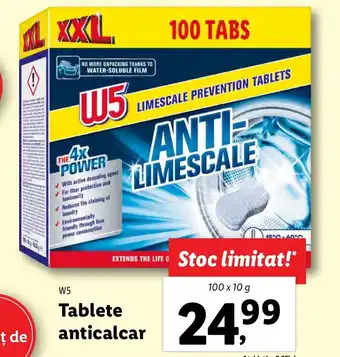 Lidl Tablete anticalcar Ofertă