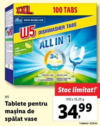 Tablete pentru maşina de spălat vase