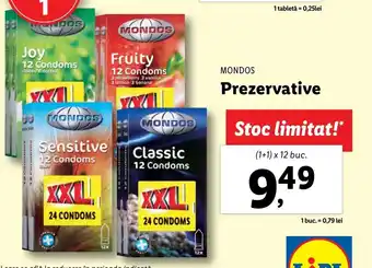Lidl Prezervative Ofertă