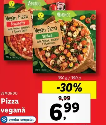 Lidl Pizza vegană Ofertă