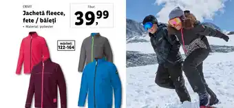 Jachetă fleece, fete / băieţi