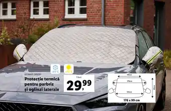 Lidl Protecție termică pentru parbriz şi oglinzi laterale Ofertă
