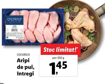 Lidl Aripi de pui, întregi Ofertă
