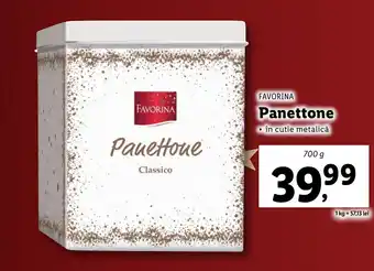 Lidl Panettone Ofertă