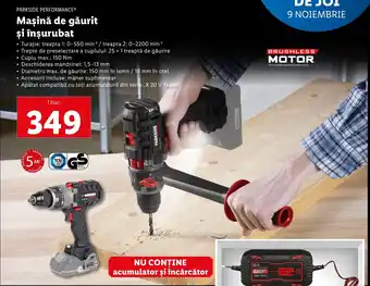 Lidl Maşină de găurit şi înşurubat Ofertă