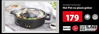 Lidl Hot Pot cu placă grătar Ofertă