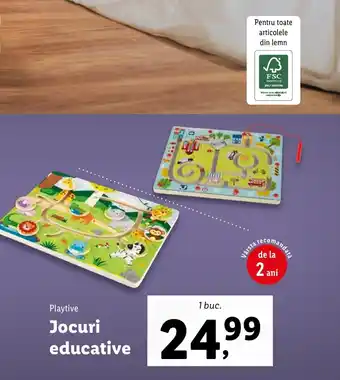 Lidl Jocuri educative Ofertă