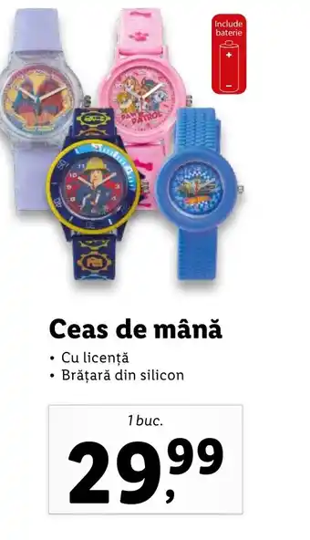 Lidl Ceas de mână Ofertă