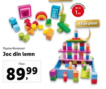 Lidl Joc din lemn Ofertă