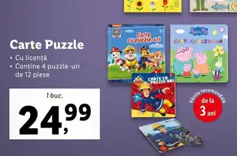 Lidl Carte Puzzle Ofertă