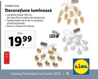Lidl Decorațiune luminoasă Ofertă