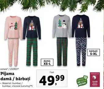 Lidl Pijama damă / bărbați Ofertă