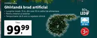 Ghirlandă brad artificial