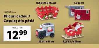 Lidl Plicuri cadou / Coșuleț din pâslă Ofertă