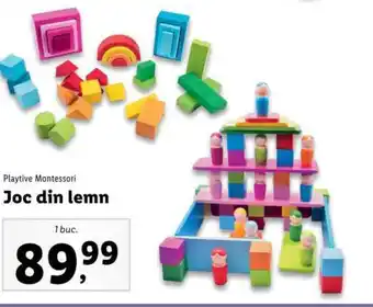 Lidl Joc din lemn Ofertă
