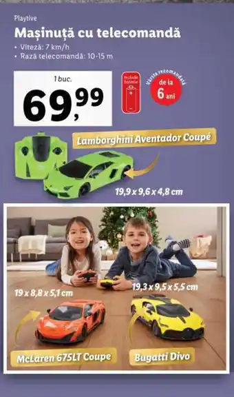 Lidl Mașinuță cu telecomandă Ofertă