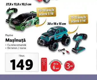 Lidl Maşinuţă Ofertă