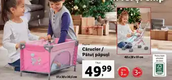 Lidl Cărucior / Pătuț păpuşi Ofertă