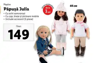 Lidl Păpuşă Julia Ofertă