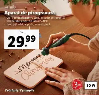 Lidl Aparat de pirogravură Ofertă