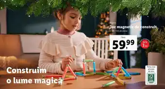 Lidl Joc magnetic de construit Ofertă
