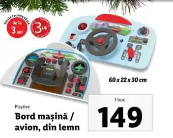 Bord maşină / avion, din lemn