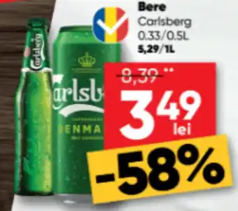 Bere Carlsberg 0.33/0.5L