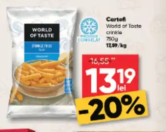 PROFI Cartofi World of Taste crinkle Ofertă