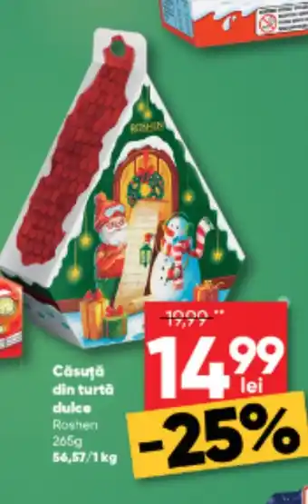 PROFI Căsuţă din turtā dulce Ofertă