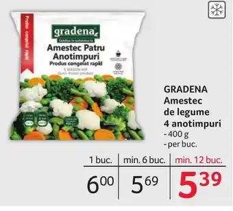 Selgros GRADENA Amestec de legume 4 anotimpuri Ofertă