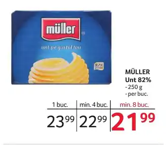 Selgros MÜLLER Unt 82% Ofertă