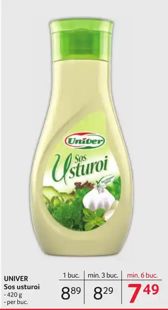 Selgros UNIVER Sos usturoi Ofertă