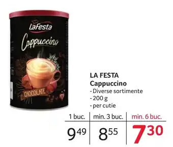 Selgros LA FESTA Cappuccino Ofertă