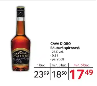 Selgros CAVA D'ORO Băutură spirtoasă Ofertă