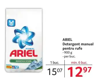 Selgros ARIEL Detergent manual pentru rufe Ofertă