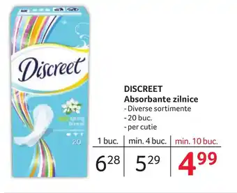 Selgros DISCREET Absorbante zilnice Ofertă