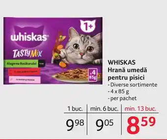 Selgros WHISKAS Hrană umedă pentru pisici Ofertă