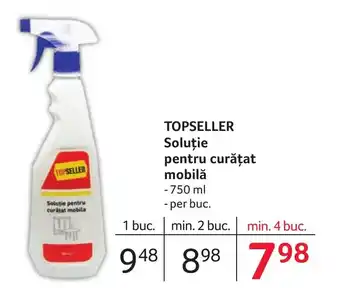 Selgros TOPSELLER Soluție pentru curățat mobilă Ofertă
