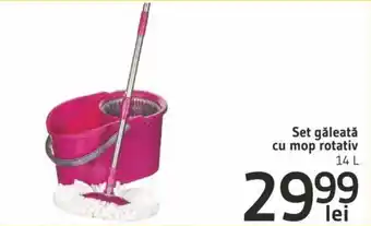 Supeco Set găleată cu mop rotativ Ofertă