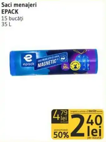 Supeco Saci menajeri EPACK Ofertă