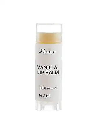 Balsam de buze sabio, vanilla lip balm, vanilie, 6 ml