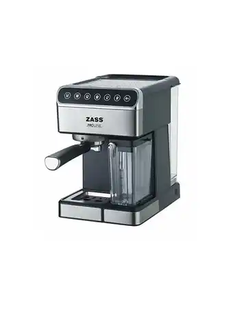 Espressor semi-automat, zass, zem 10, 16 bari, 1350 w, 16 bar, 1.8 l, argintiu