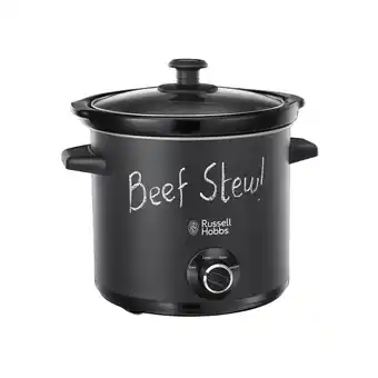 Slow cooker russell hobbs 24180-56, 200 w, 3.5 l, negru